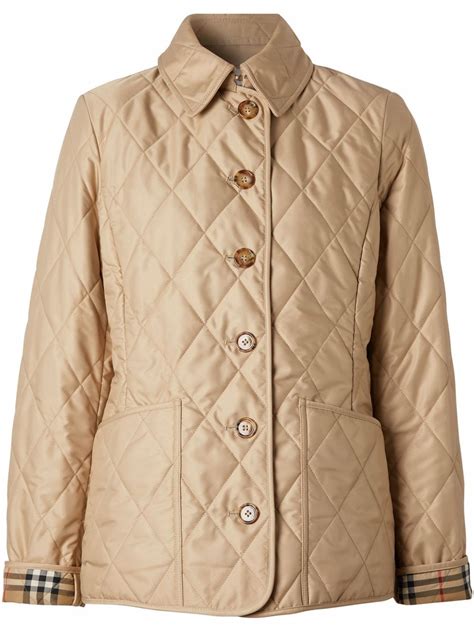 burberry women's quilted jackets|burberry quilted jacket outlet price.